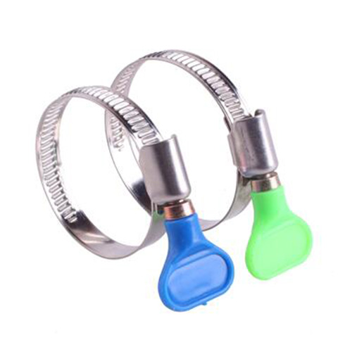 4 German Type Hose Clamp with handle
