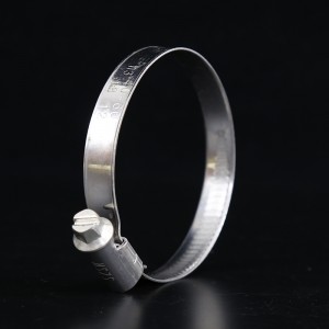 Partial Head German type hose clamp
